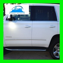 2015 CHEVY TAHOE SUBURBAN CHROME RUNNING BOARD MOLDING TRIM 2PC + 5YR WA... - $30.94
