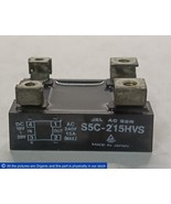 Jel System S5C-215HVS AC SSR Solid State Relay S5C215HVS 240VAC 15A Max ... - $92.36 CAD