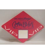 GLORIA ESTEFAN - VINTAGE ORIGINAL CONCERT TOUR CLOTH BACKSTAGE PASS - $10.00