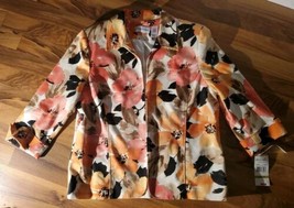 Alfred Dunner Womens Floral Blazer Dress Suit Jacket SIZE 14 NWT $55 RETAIL  - £30.20 GBP