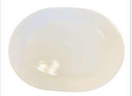 Corelle Vitrelle Winter Frost White Oval Platter (12”x10”) Vintage-Made In USA - £10.03 GBP