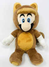 2013 Little Buddy Super Mario 3D Land Plush Raccoon Tanooki  Toy 8&quot; - £11.79 GBP