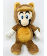 2013 Little Buddy Super Mario 3D Land Plush Raccoon Tanooki  Toy 8&quot; - $279.42 MXN