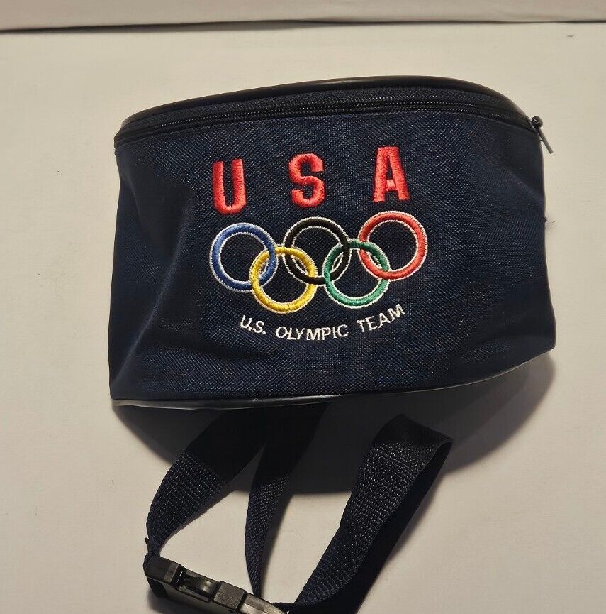 Primary image for Classic US Olympic Team Navy Blue Fanny Pack, New