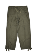 Vintage Military Pants Mens 40 Cargo Seyntex Cotton Fatigue Belgian Army - £30.10 GBP