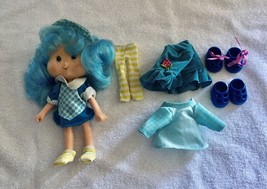 Strawberry Shortcake Doll Blueberry Muffin Berry Neat Eats 1991 Clothing Shoes - £74.73 GBP