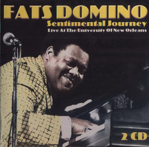 Fats Domino – Sentimental Journey -Live At The University Of New Orleans 2 CD - £10.21 GBP