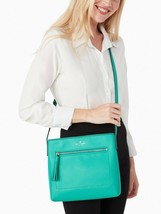 Kate Spade Dessi Green Leather Crossbody Bag WKRU6622 Tassel Cilantro NWT $229 - £75.55 GBP