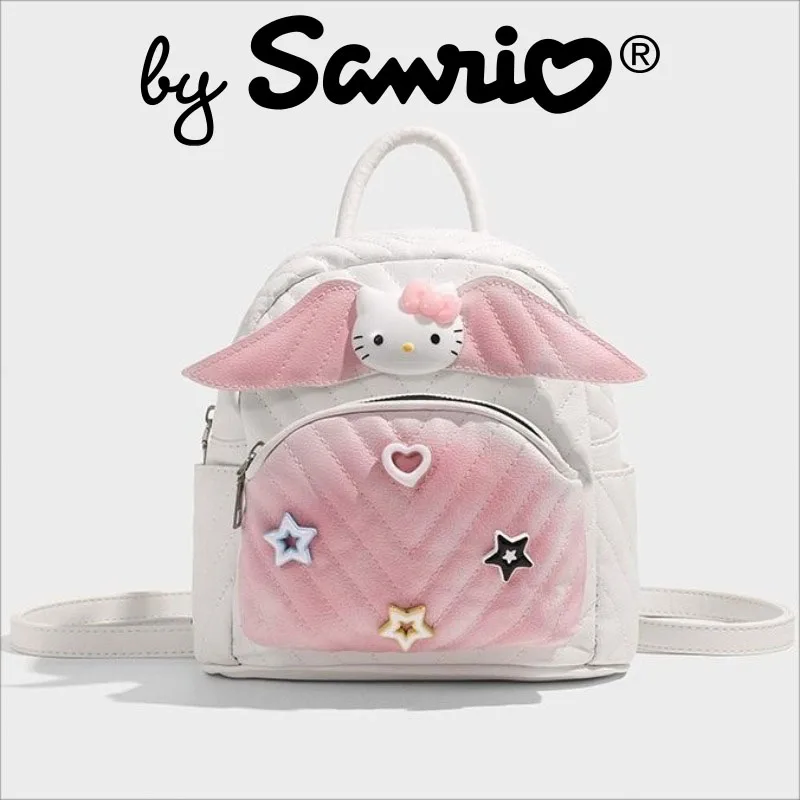 2023 Sanrio Hello Kitty Bag School Backpack Pencil Case Ins Anime Kawaii Things - £15.33 GBP