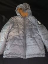 Timberland Coat Jacket Boys Kids Size 6 Gray Hooded - $24.18