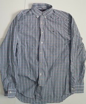 Vineyard Vines Slim Fit Whale Mens Long Sleeved Button Down Shirt Size Small - £22.01 GBP