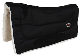 Horse &amp; Pony SADDLE PAD Western Riding Trail Cordura Top Fur Bottom Full 39143 - $42.56+