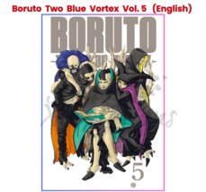 Boruto: Two Blue Vortex Manga AKTUELLSTES Band 5 Englische Version Comic... - $16.69