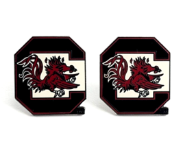 University Of South Carolina U Of SC Gamecocks Rooster Logo Enamel Stud Earrings - $12.59