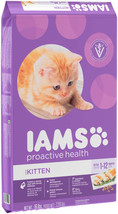 IAMS Proactive Health Kitten Dry Cat Food Chicken 1ea/16 lb - £59.88 GBP