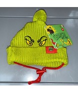 Grinch Dog Cat Pet Knit Hat Beanie Christmas XS/S New Costume Warm w/Ear... - $14.99