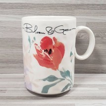 Anthropologie &quot;Bloom &amp; Grow&quot; 10 oz. Coffee Mug Cup Beige - £12.95 GBP
