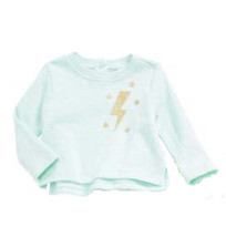 Rosie Pope Infant Girls Sparkle Jacket, 12M, Mint - $49.50
