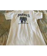 Youth Small white  Vintage San Diego Padres MLB RBI Short Sleeve T-shirt - £6.27 GBP