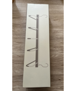 MORALVE  Pants Hangers Space Saving  2 Pack Mahogany NEW - £20.26 GBP