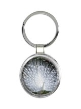 White Peacock : Gift Keychain Bird Animal Pet Nature Ecology Aviary Fauna - £6.28 GBP