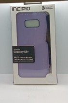 New Incipio IControl Protective Case w Utility Strap Samsung Galaxy S8+ Lavender - £9.48 GBP