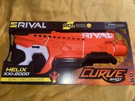 New Hasbro NERF Rival HELIX XXI-2000 Curve Shot x20 Round Hopper Blaster - $14.95