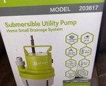 Green Expert 1/6HP Utility Water Pump Submersible 1400GPH High Flow Salt... - $40.00