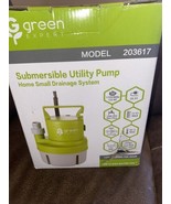 Green Expert 1/6HP Utility Water Pump Submersible 1400GPH High Flow Salt... - £31.53 GBP