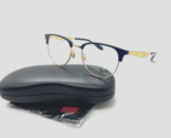Ray Ban OPTICAL Eyeglasses RB 6396 8100 NAVY BLUE / GOLD 53-19-145MM UNISEX - £84.74 GBP