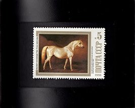 Framed Stamp Art - Collectible International Postage Stamp - Soviet Unio... - $7.79