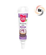 6x Tubes Cake Mate Decorating Writing Gel | Purple | .67oz | Precision Tip - $32.24 CAD