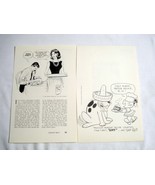 1966 Article Jack Tippit Cartoonist Biography and Illustration of Amy Ca... - $10.95 CAD