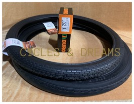 All Black Vintage Stingray Slick Tires 20 X 2.125 W/ Brick 20 X 1.75, W/TUBES - £36.39 GBP