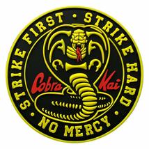 Miltacusa Cobra No Mercy Strike First Karate Kid Patch [Hook Fastener Backing -  - £11.21 GBP