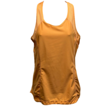 MGP Sport Womens Tank Top Shirt Orange Sleeveless Scoop Neck Pocket Stre... - £14.19 GBP