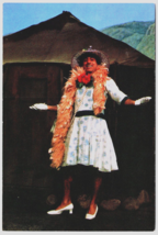 Postcard Maxwell Q. Klinger Jamie Farr MASH M*A*S*H 4077 c1982 White Dress - £6.91 GBP