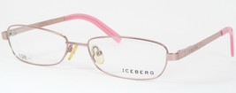 Iceberg IC02804 Rosa Unico Raro Occhiali da Sole Montatura Ic 028 04 51-15-135mm - $136.52