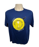 2011 Bike Commuter Challenge Ring in the Workday Mens Medium Blue Jersey - $19.80
