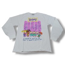 Nickelodeon Rugrats Shirt Size Small Graphic Tee Graphic Print T-Shirt N... - £22.77 GBP