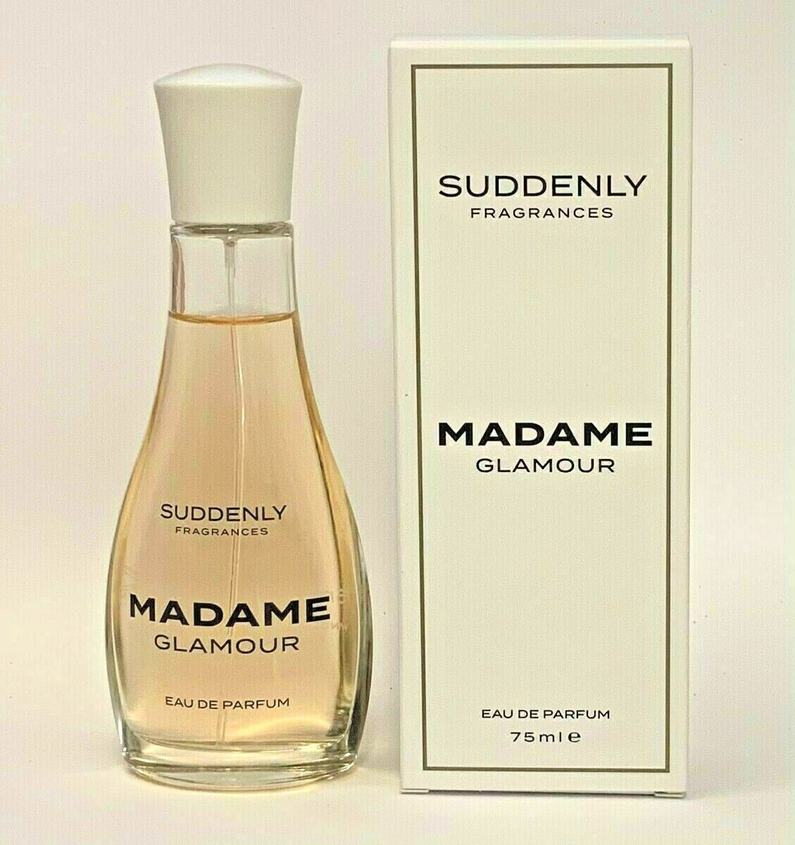 SUDDENLY Madame Glamour Women Eau de Perfume 75ml LIDL 2.5 fl oz VEGAN BIG SIZE