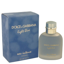 Light Blue Eau Intense Eau De Parfum Spray 3.3 Oz For Men  - £66.07 GBP