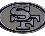 San Francisco 49ers NFL Super Bowl Football Embroidered Iron On Patch 4&quot;... - $11.90+