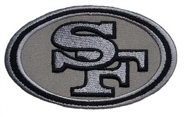 San Francisco 49ers NFL Super Bowl Football Embroidered Iron On Patch 4&quot;... - £9.32 GBP+