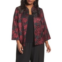 NWT Womens Size Medium Nordstrom Alex Evenings Floral Print Twinset Jacket - £31.33 GBP