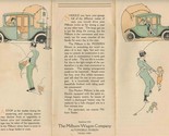 1918 MILBURN Wagon Company Brougham Electric Car Original Brochure - $57.42