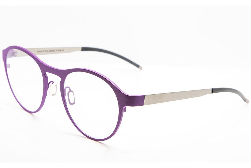 Orgreen OBSERVER 580 Matte Plum / Sandblasted Titanium Eyeglasses 49mm - £178.21 GBP