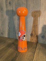 Clemson Tigers Wooden Candle Holder 14 inches tall has football helmet - £15.21 GBP