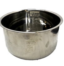 Stainless Steel Inner Pot for Instant Pot 6 Quart Premium Food Grade 304 - New - £23.73 GBP