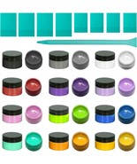 12 ColorAnd 9 Mini Squeegees Chalk Paste Paint for Stencils Chalk Paste ... - $50.37